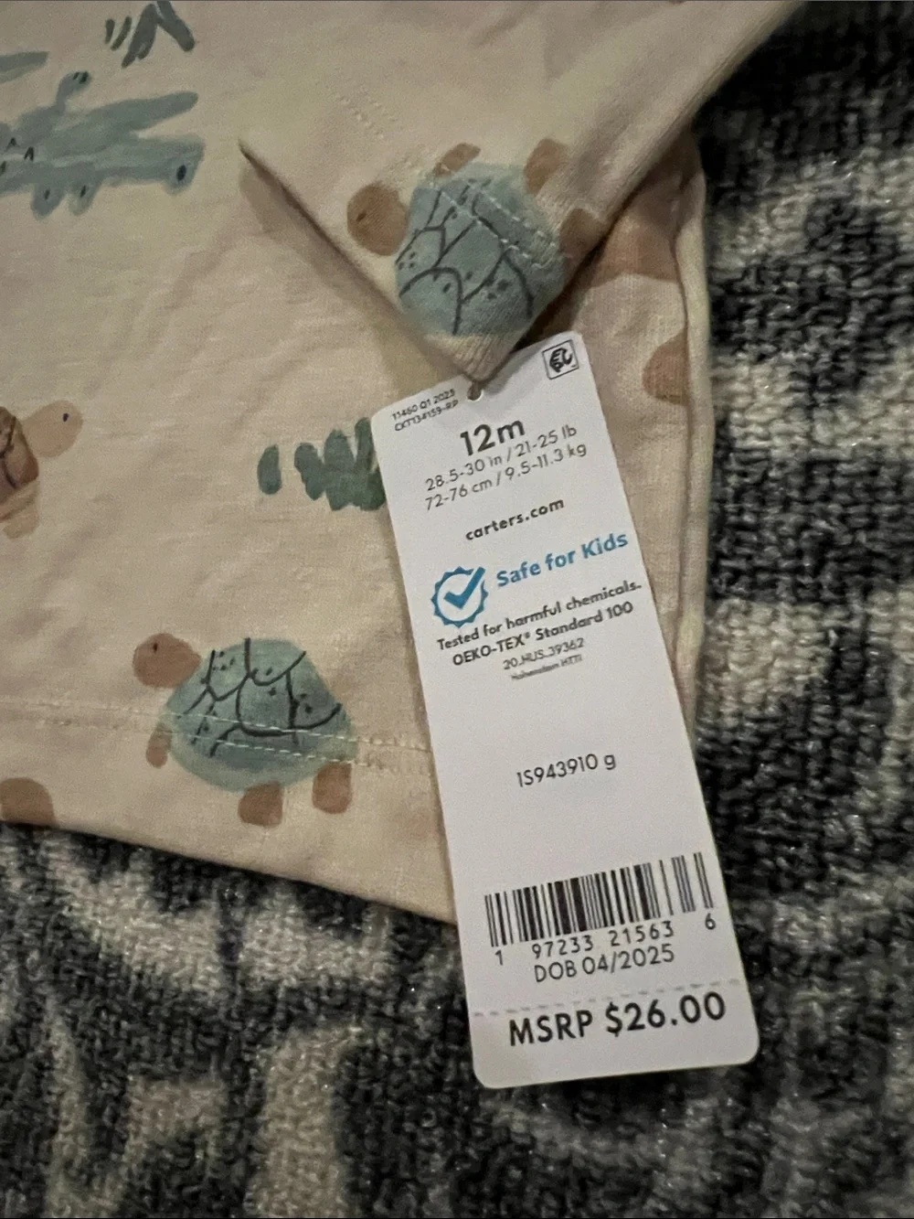 Carters Animals Long Sleeve Shirt
